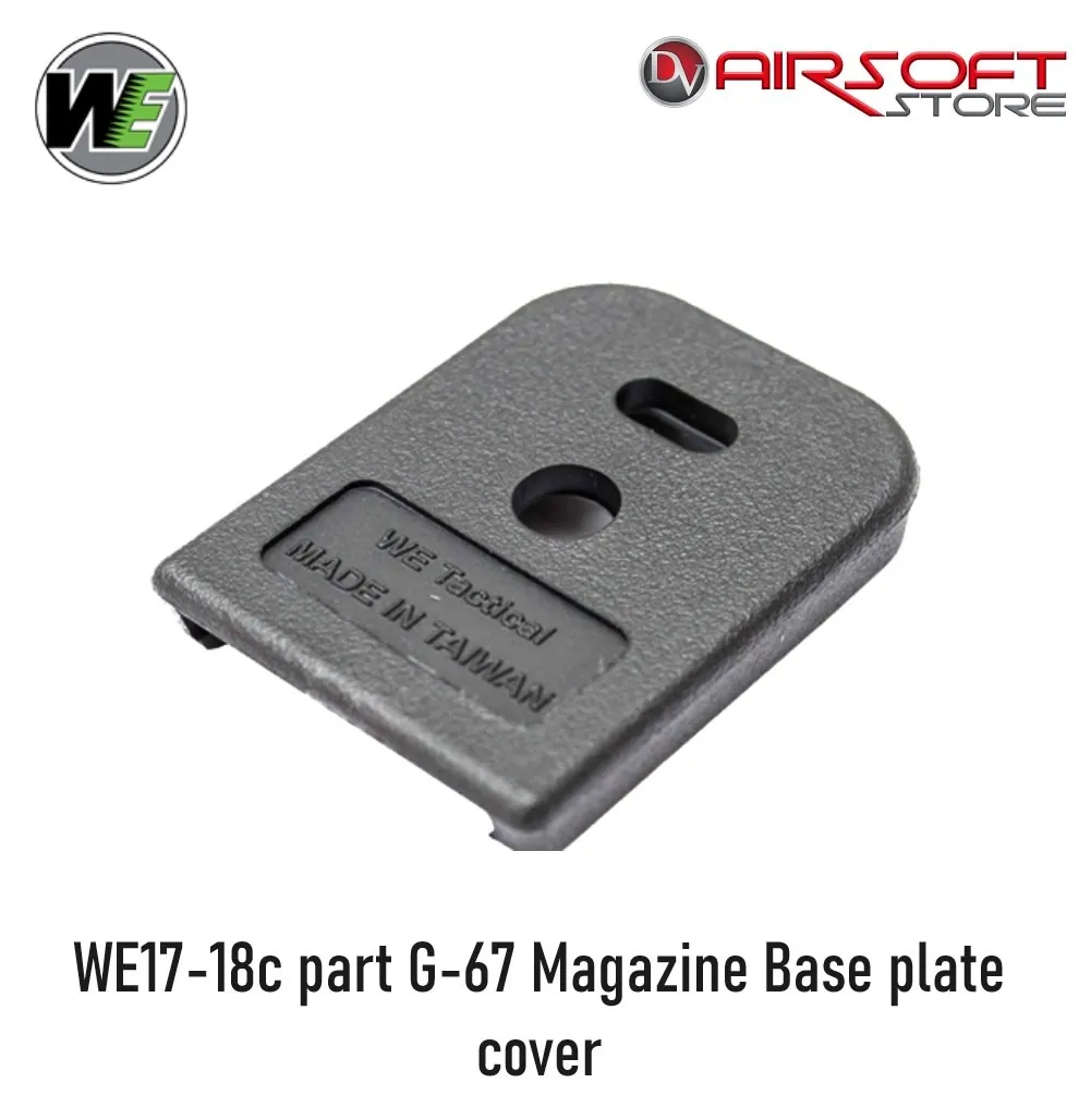 WE17-18c part G-67 Magazine Base plate cover