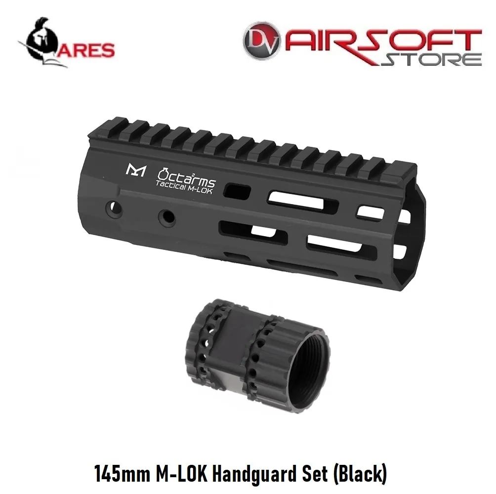 145mm M-LOK Handguard Set (Black)