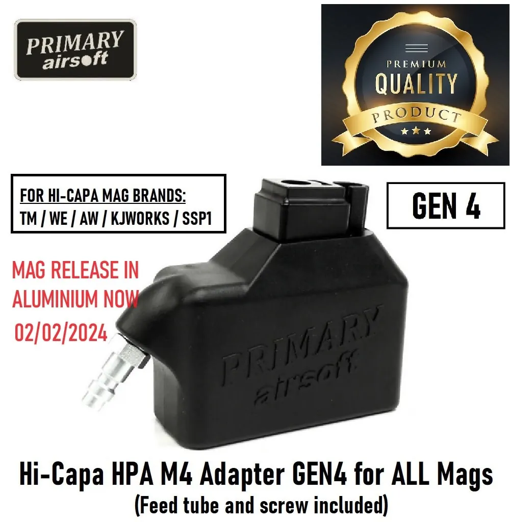 Hi-Capa HPA M4 Adapter GEN4 for ALL Mags