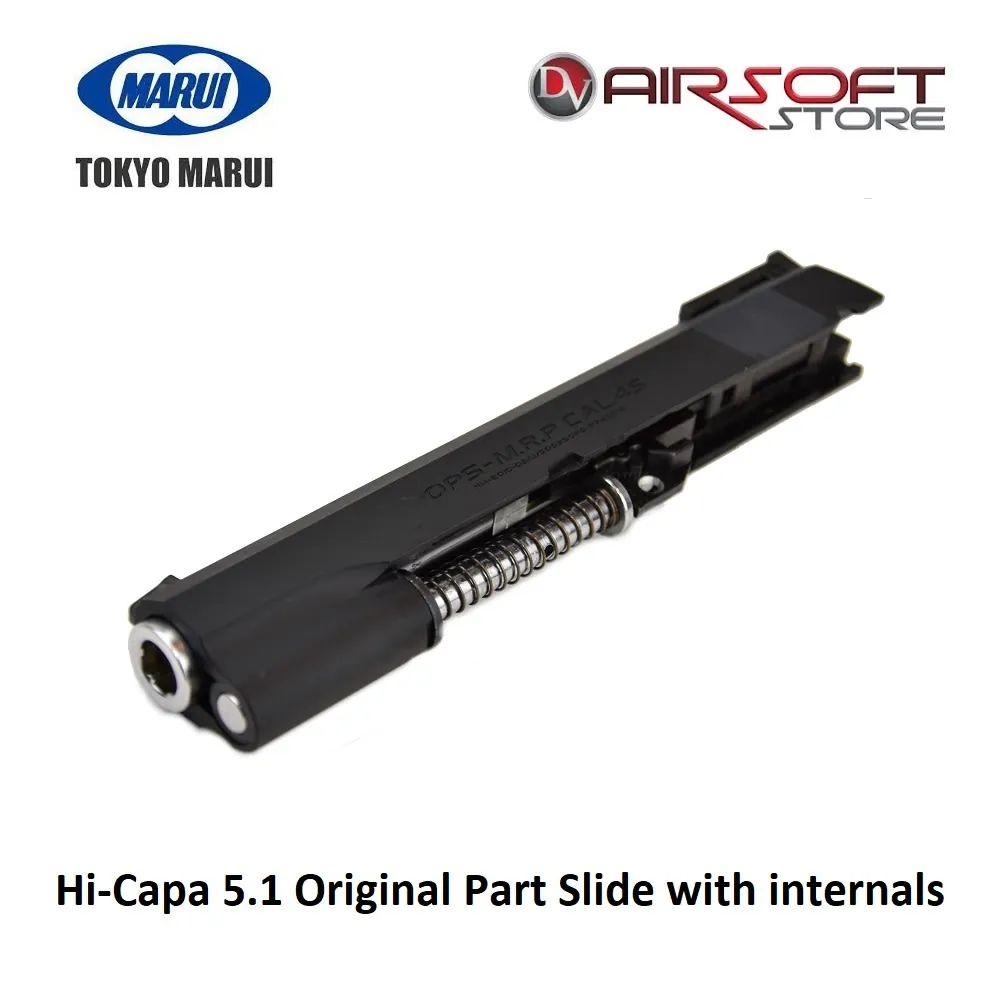 [2100000053315] Hi-Capa 5.1 Original Part Slide with internals (Black)