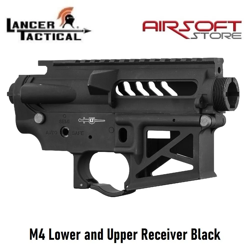 M4 Lower and Upper Receiver Black