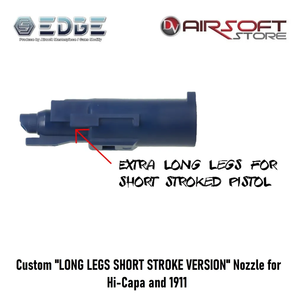 [2100000053766] Custom "LONG LEGS SHORT STROKE VERSION" Nozzle for Hi-Capa and 1911