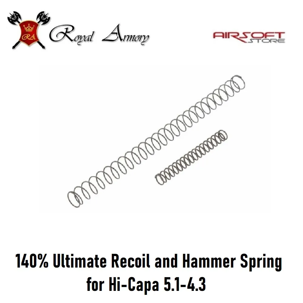 [2100000057733] 140% Ultimate Recoil and Hammer Spring for Hi-Capa 5.1-4.3