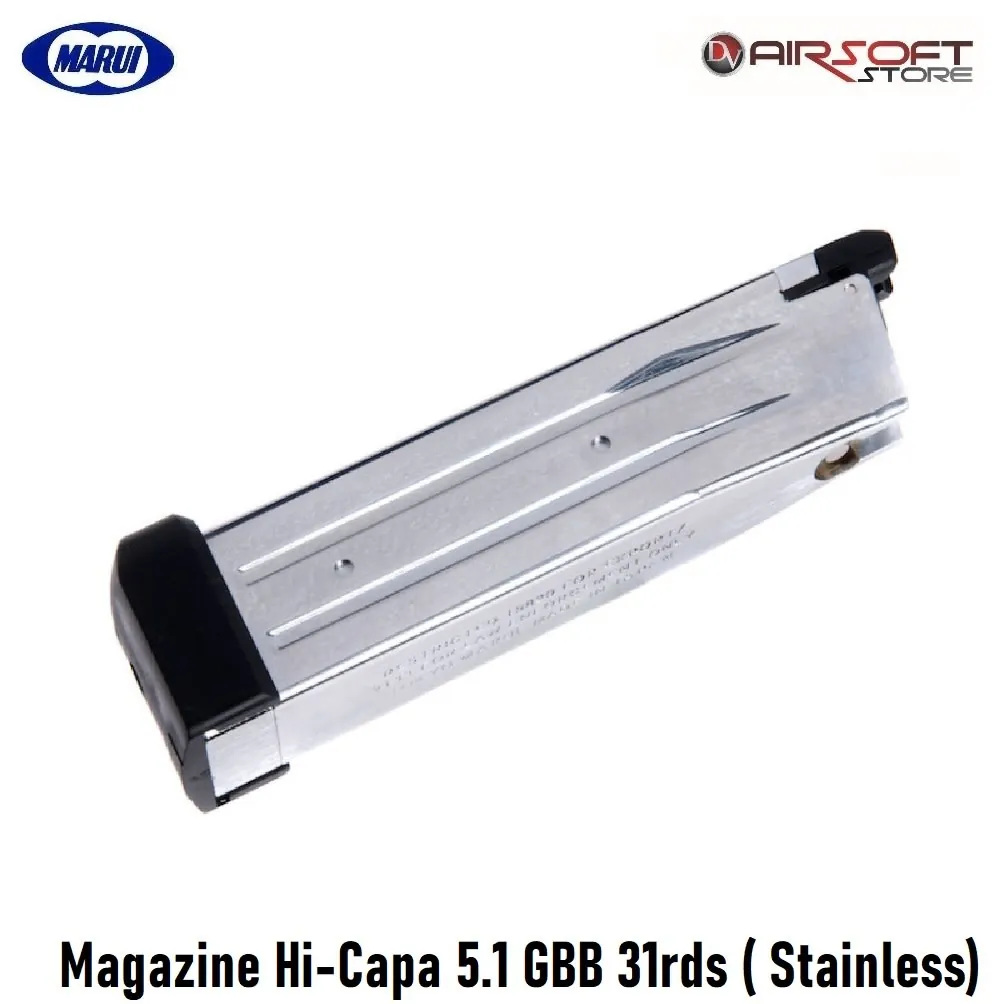 Magazine Hi-Capa 5.1 GBB 31rds ( Stainless)