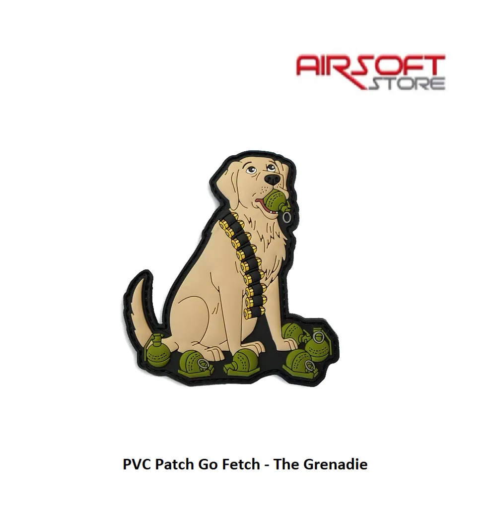 PVC Patch Go Fetch - The Grenadie