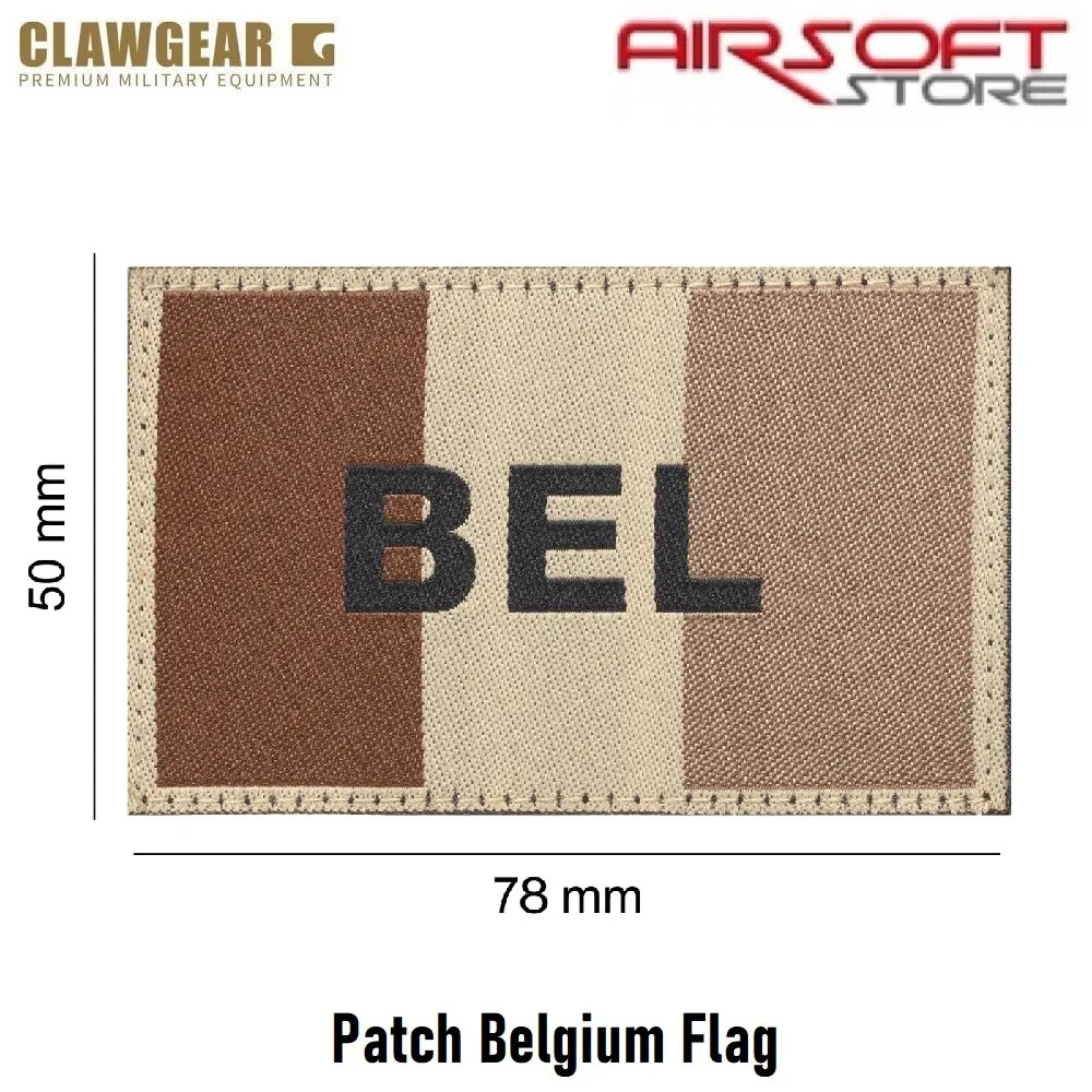 [2100000058877] Patch Belgium Flag