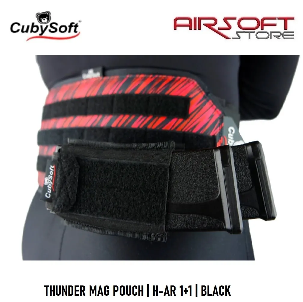 [2100000059348] THUNDER MAG POUCH | H-AR 1+1 | BLACK
