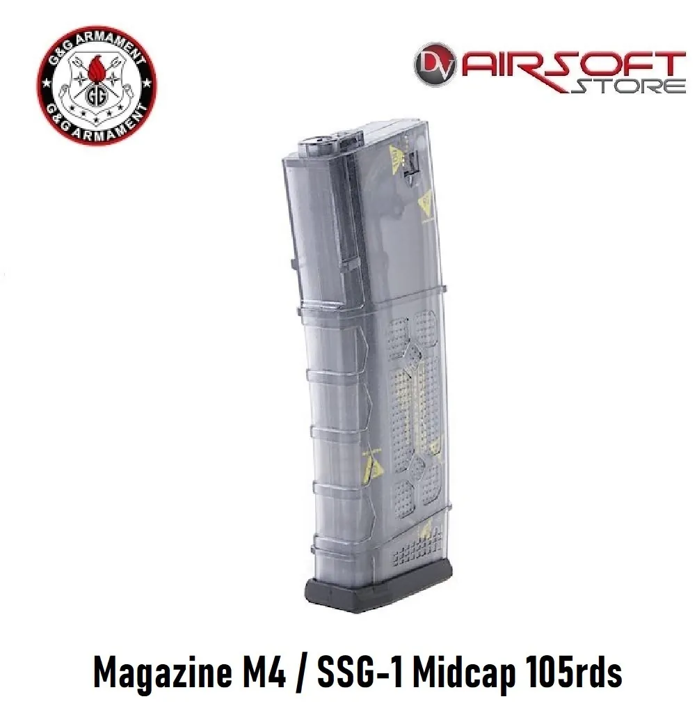 [2100000060245] Magazine M4 / SSG-1 Midcap 105rds