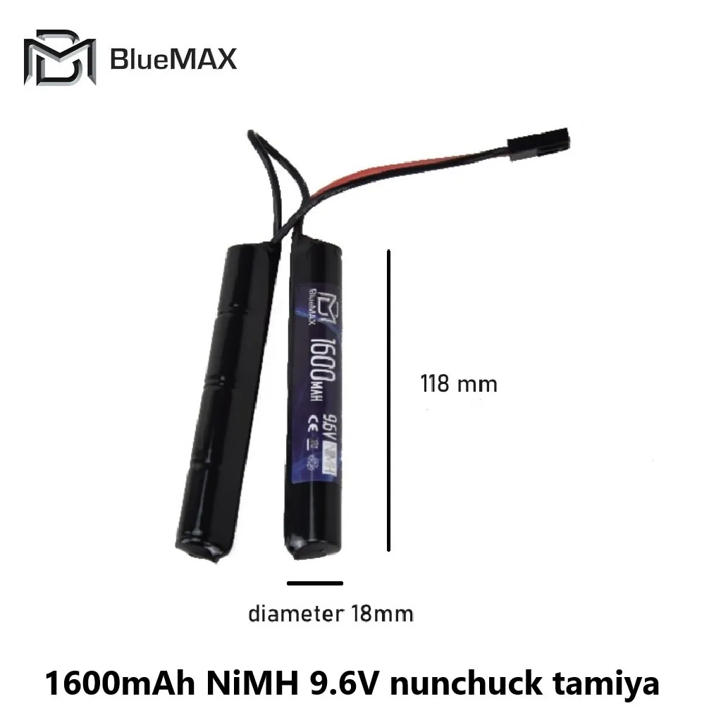 1600mAh NiMH 9.6V nunchuck tamiya