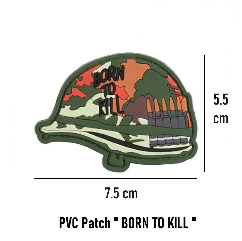 [2100000063918] PVC Patch " BORN TO KILL "