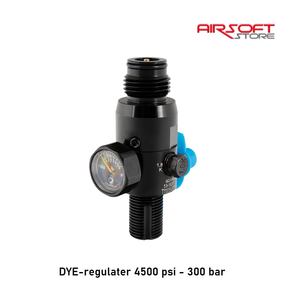 DYE-Regulator 4500 psi - 300 bar