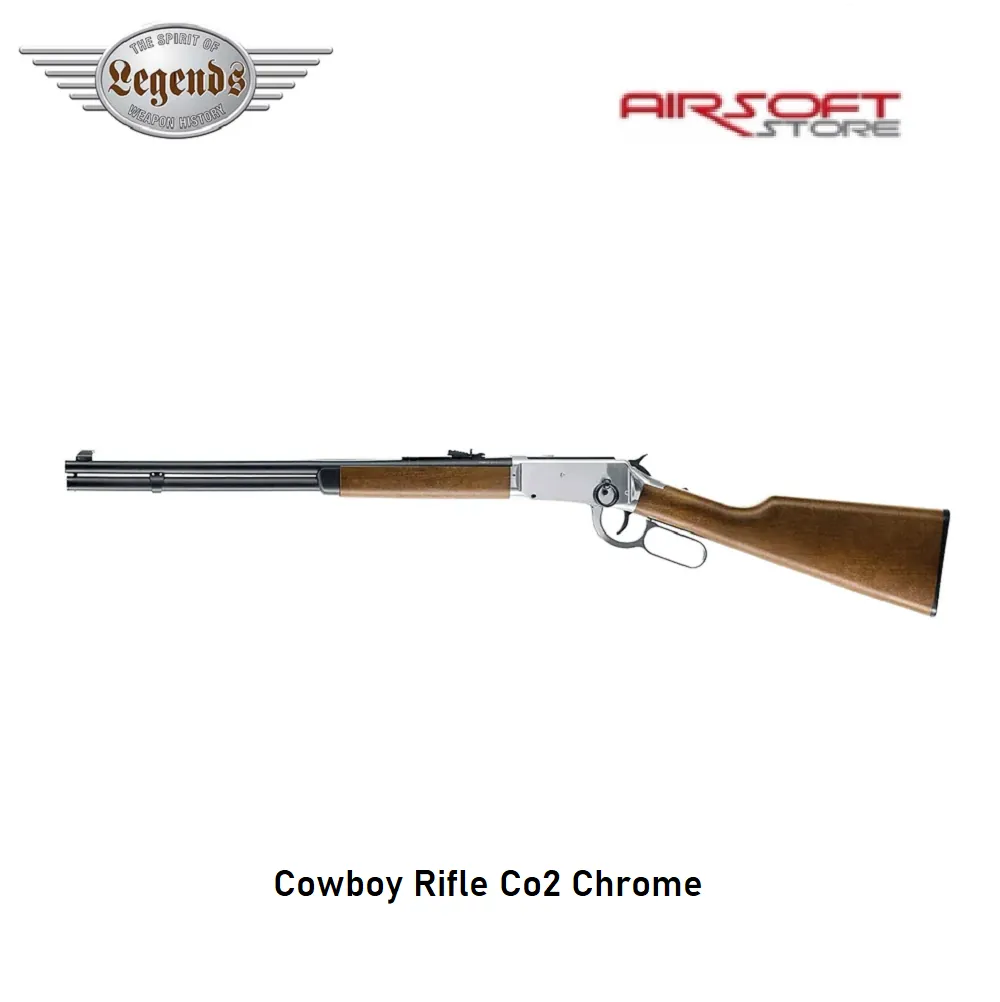 Winchester Cowboy rifle Co2 Chrome 4.5 mm (.177) BB, CO₂
