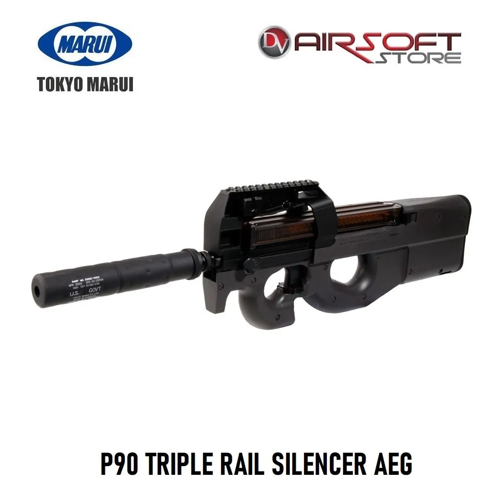 [4952839170705] SMGP90 TRIPLE RAIL SILENCER AEG