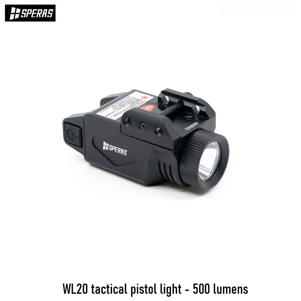 [2100000066575] WL20 tactical pistol light - 500 lumens