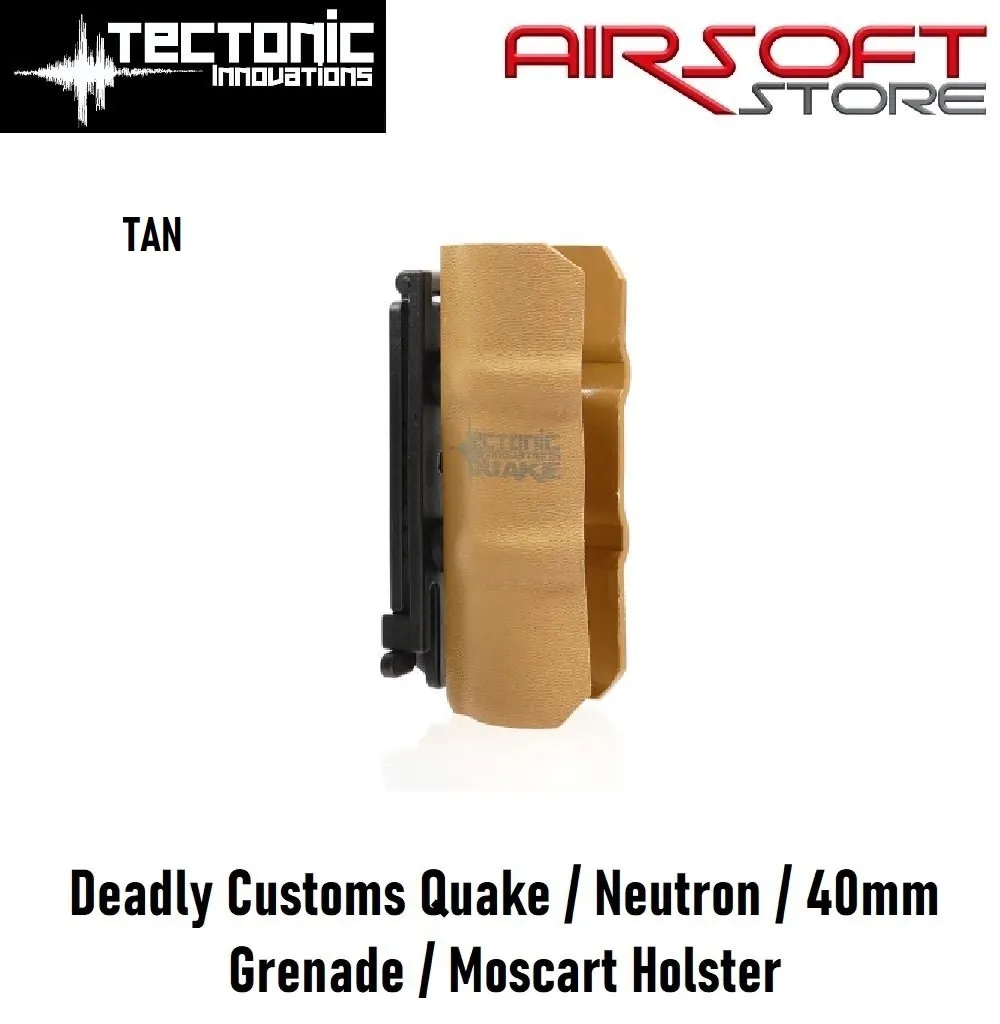 Deadly Customs Quake / neutron / 40mm Grenade / Moscart Holster (TAN)