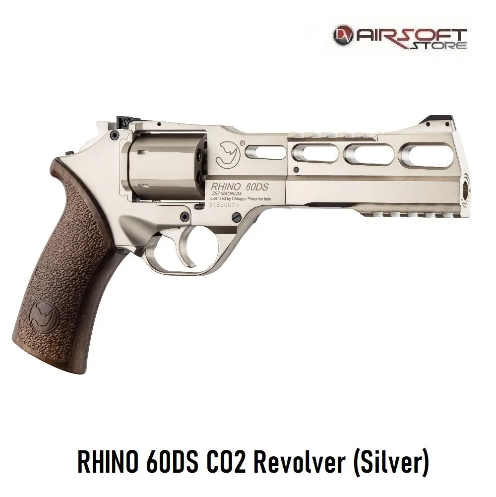 RHINO 60DS CO2 Revolver (Silver)