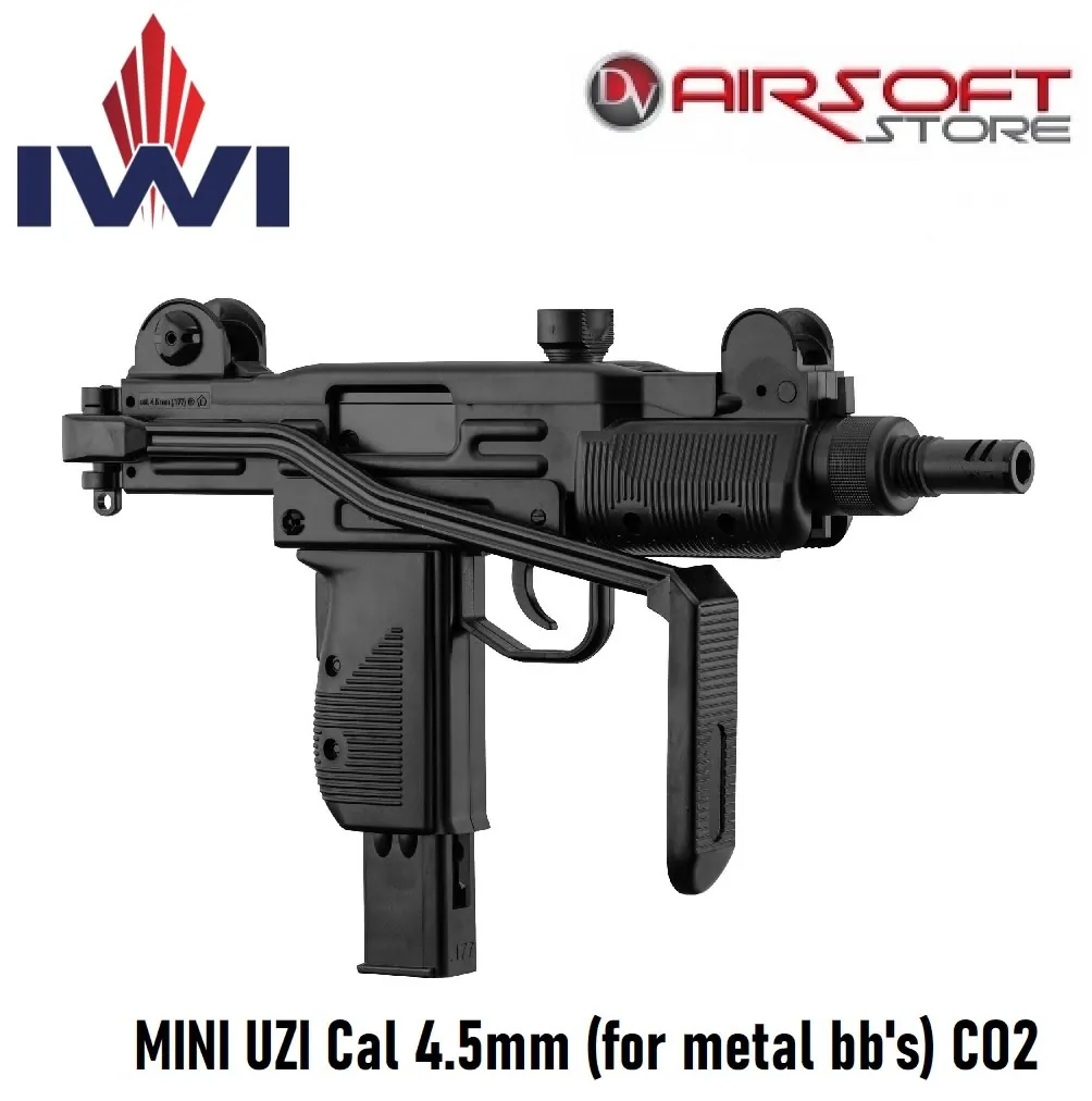 [2100000067527] MINI UZI Cal 4.5mm (for metal bb's) CO2