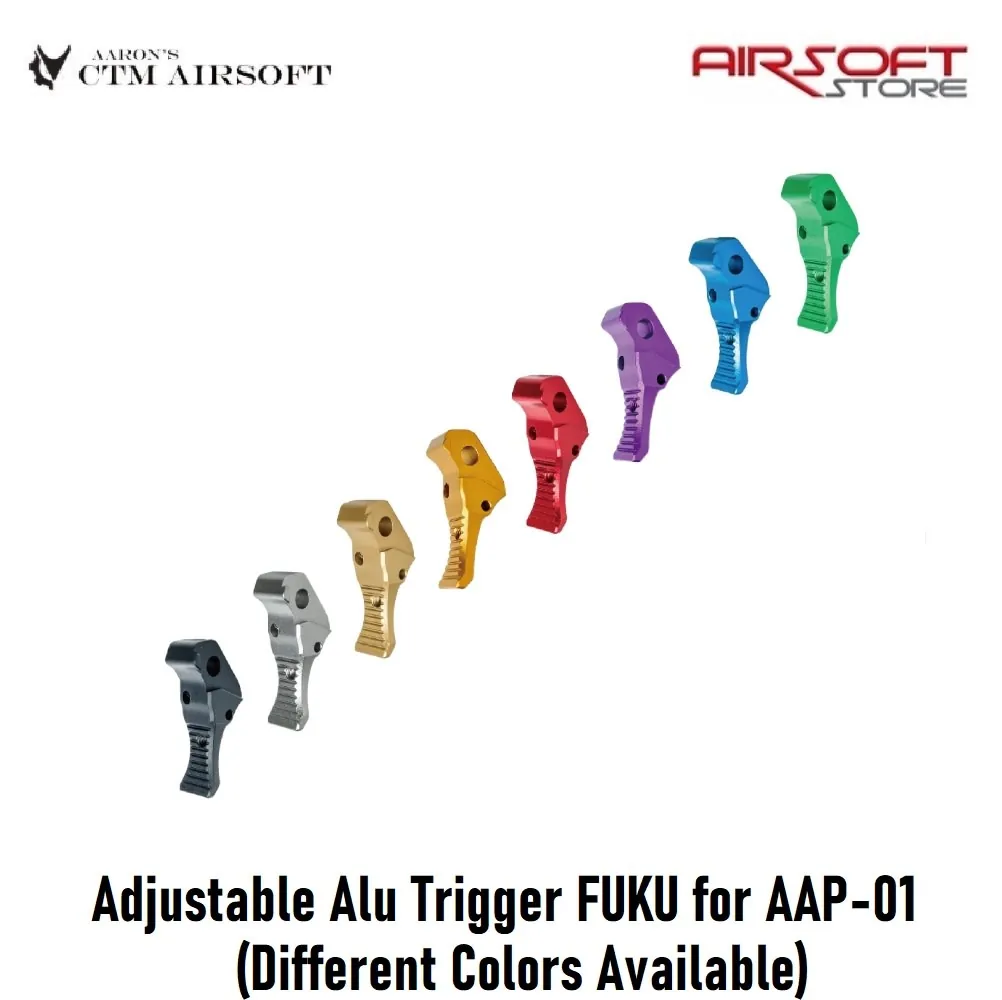 [2100000068692] Adjustable Alu Trigger FUKU for AAP-01 (Blue)