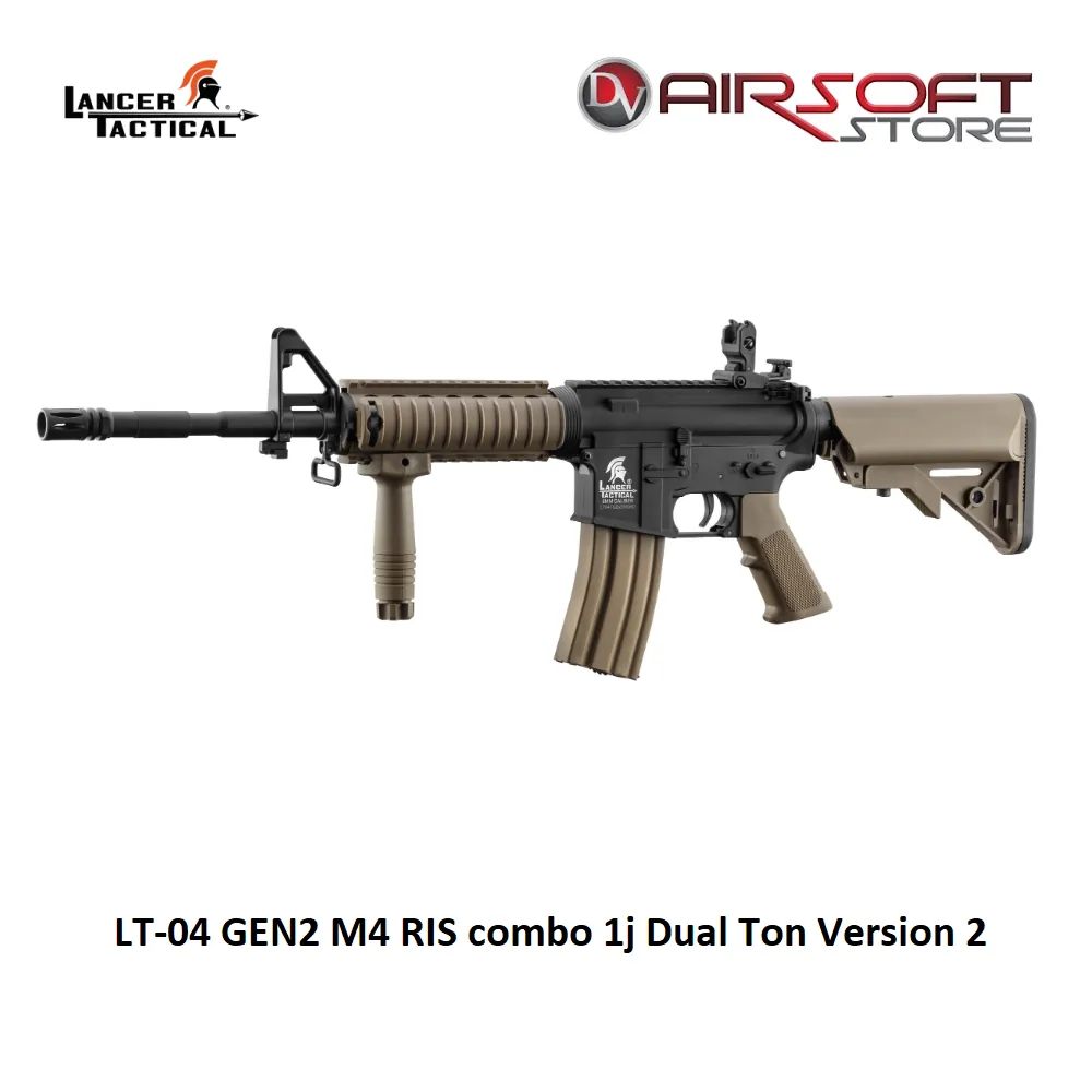 LT-04 GEN2 M4 RIS combo 1j Dual Ton Version 2