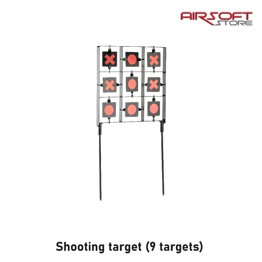 [2100000069316] Shooting target (9 targets)