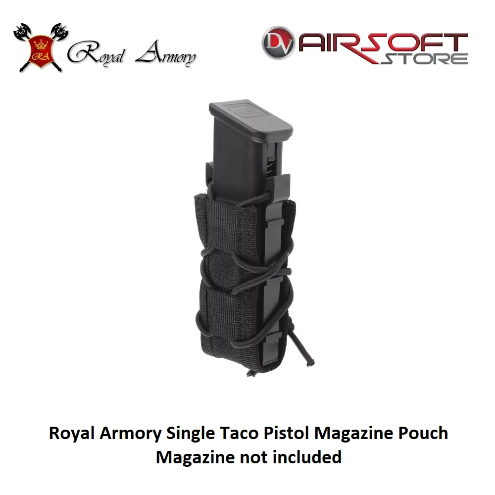 [2100000069323] Single Taco Pistol Magazine Pouch (Black)