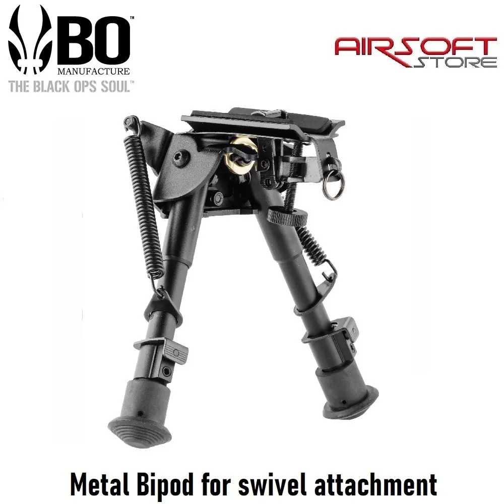 Metal Bipod for swivel attachment
