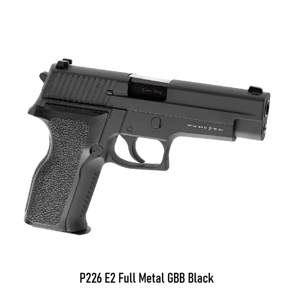 [2100000069897] P226 E2 Full Metal GBB Black