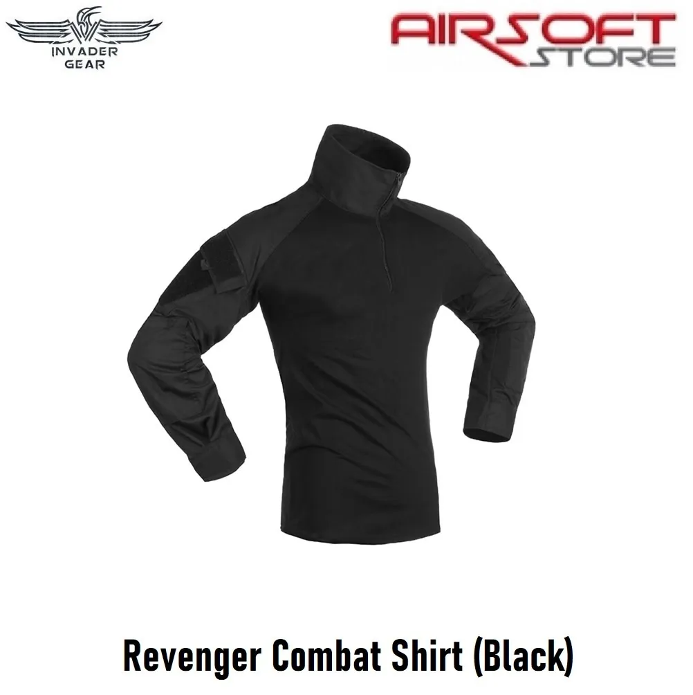 [2100000070268] Revenger Combat Shirt (Black) (S)