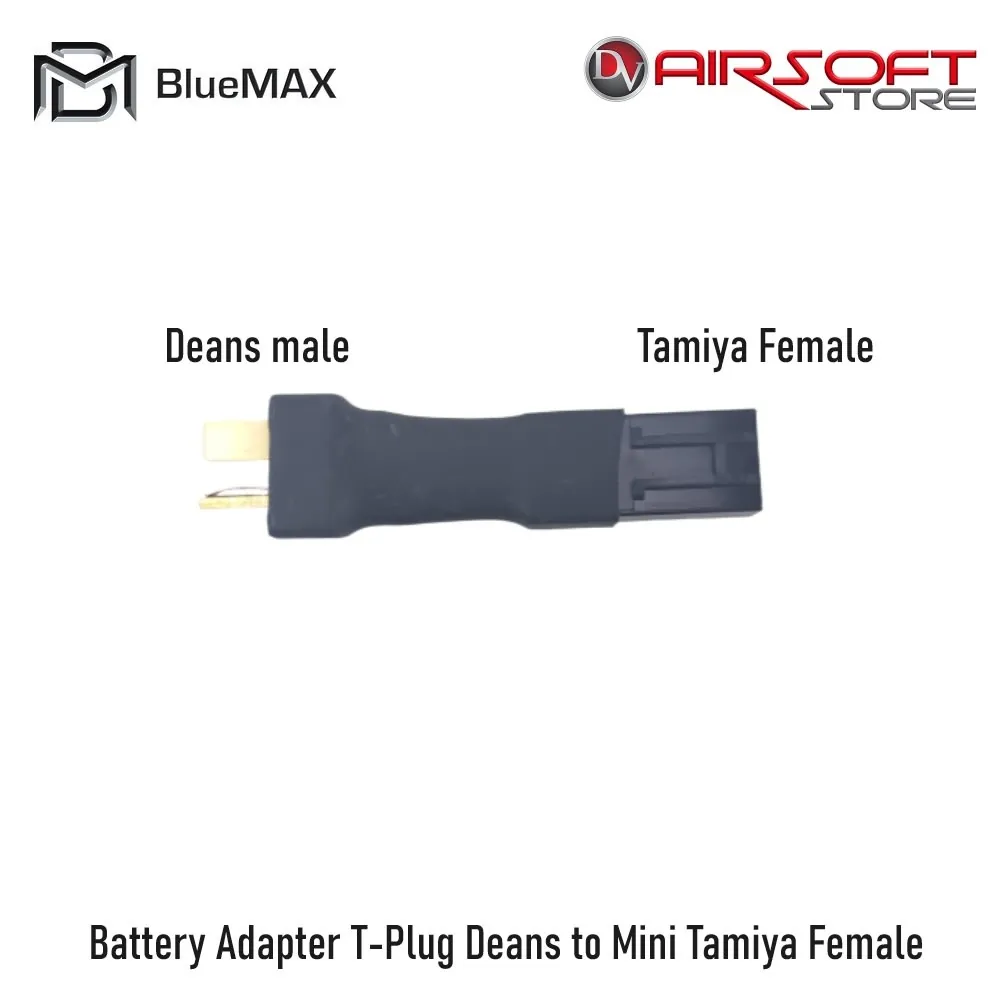 [2100000071074] Battery Adapter T-Plug Deans to Mini Tamiya Female