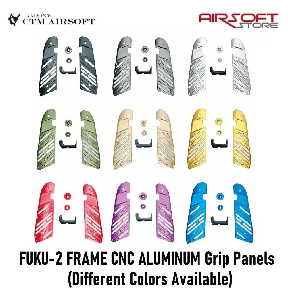 FUKU-2 FRAME CNC ALUMINUM Grip Panels