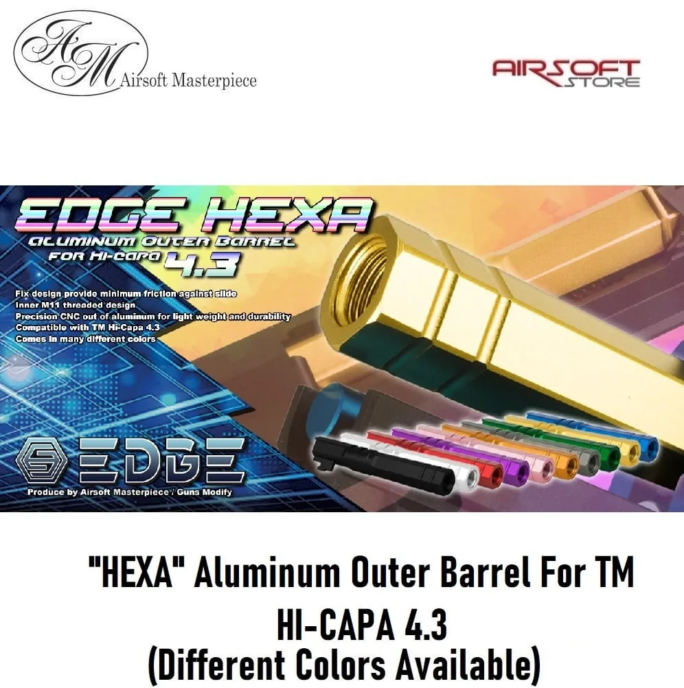 "HEXA" Aluminum Outer Barrel For TM HI-CAPA 4.3