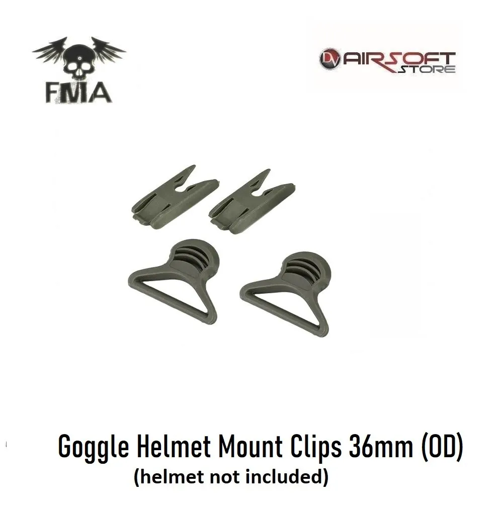 [2100000072651] Goggle Helmet Mount Clips 36mm (OD)