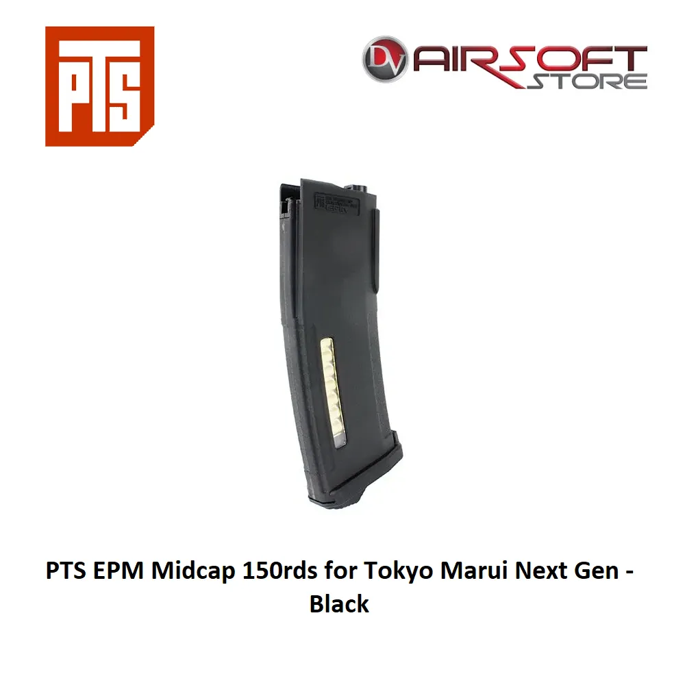 [2100000072699] EPM Midcap 150rds for Tokyo Marui Next Gen - Black