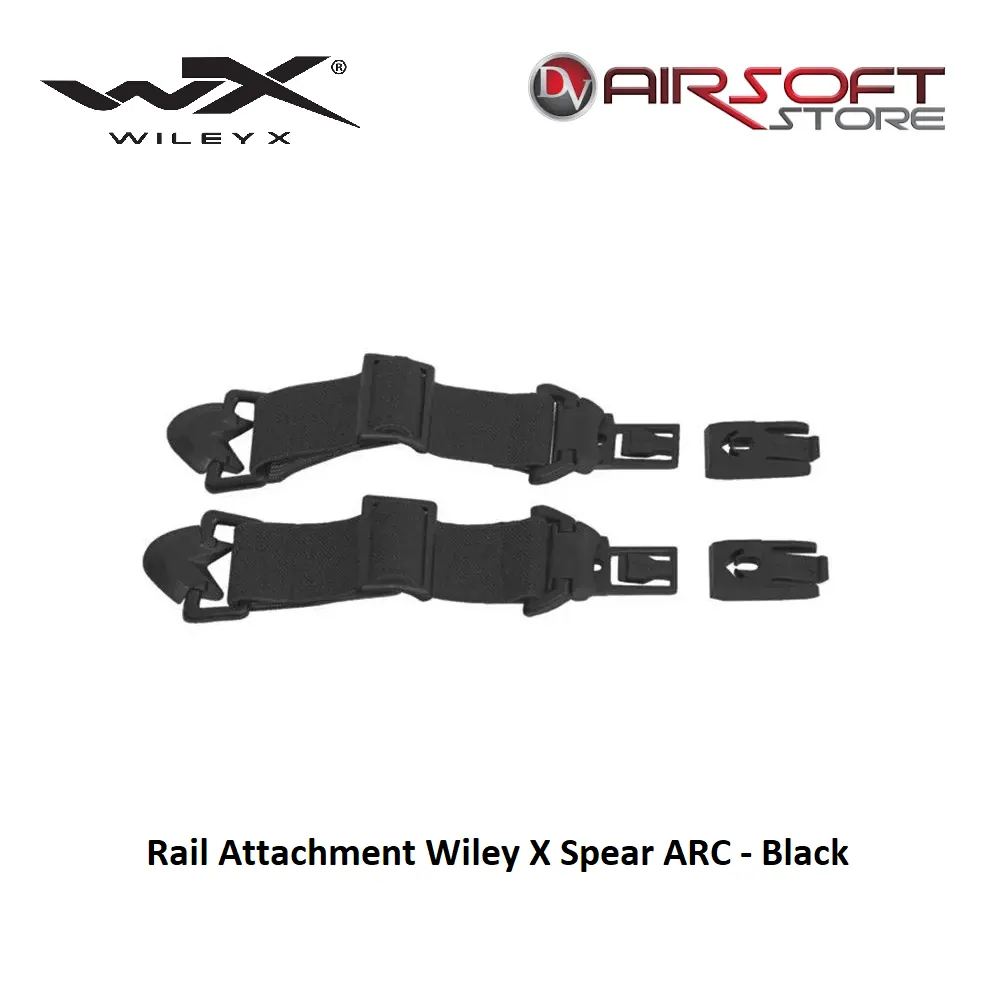 [2100000072736] Rail Attachment Wiley X Spear ARC - Black