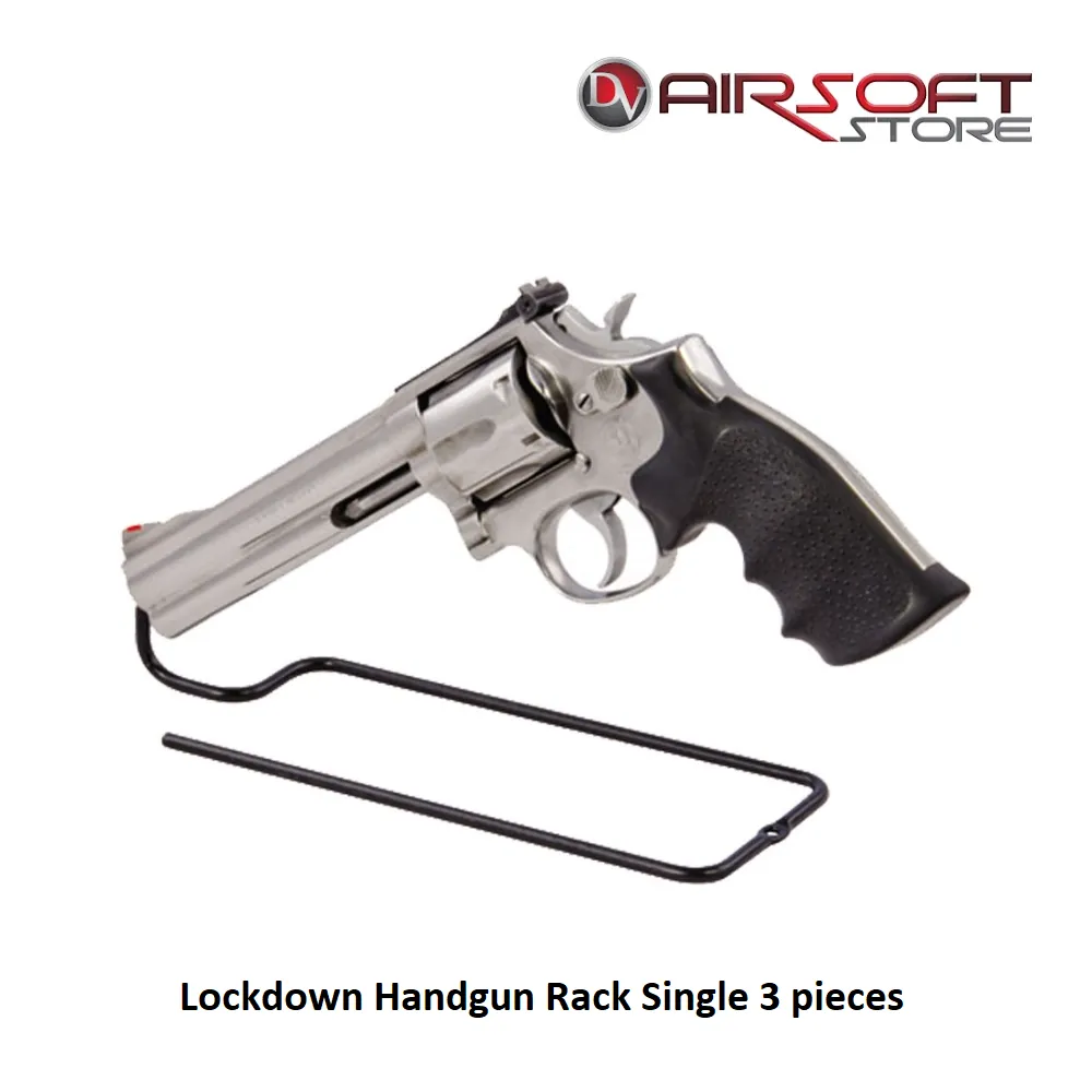 [2100000073931] Pistol Stand Lockdown 3 pieces