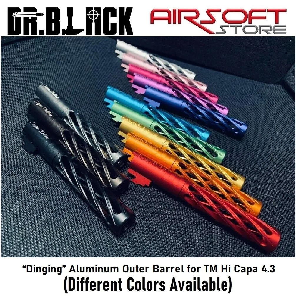 “Dinging” Aluminum Outer Barrel for TM Hi Capa 4.3