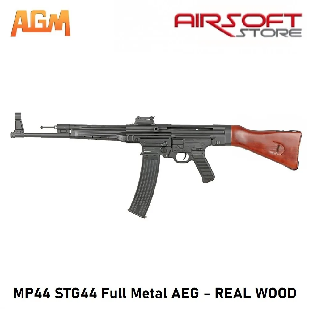 [2100000074594] MP44 STG44 Full Metal AEG - REAL WOOD