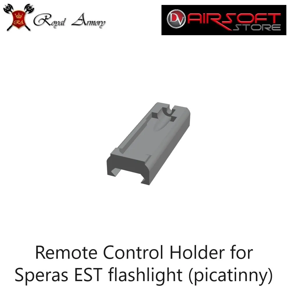 Remote Control Holder for Speras EST flashlight (picatinny)