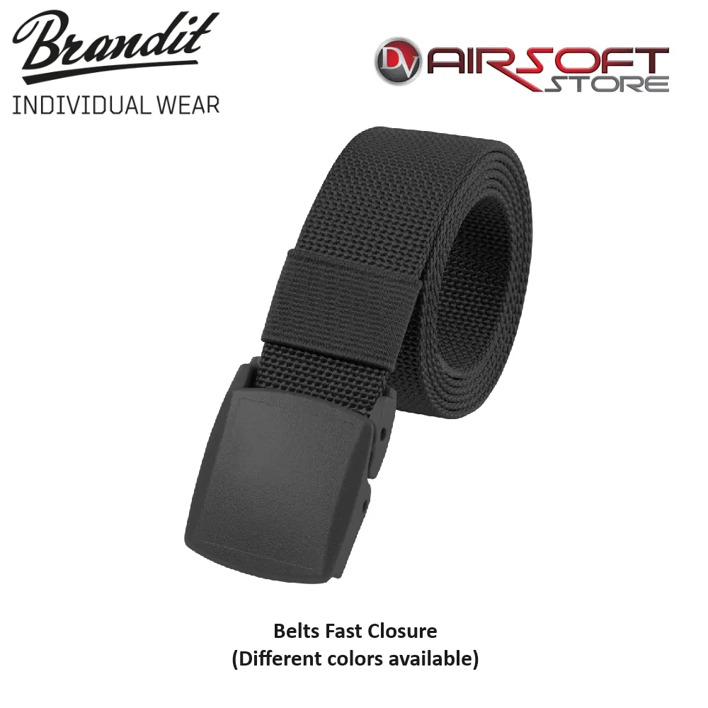 [2100000075966] Belt Fast Closure (Black)