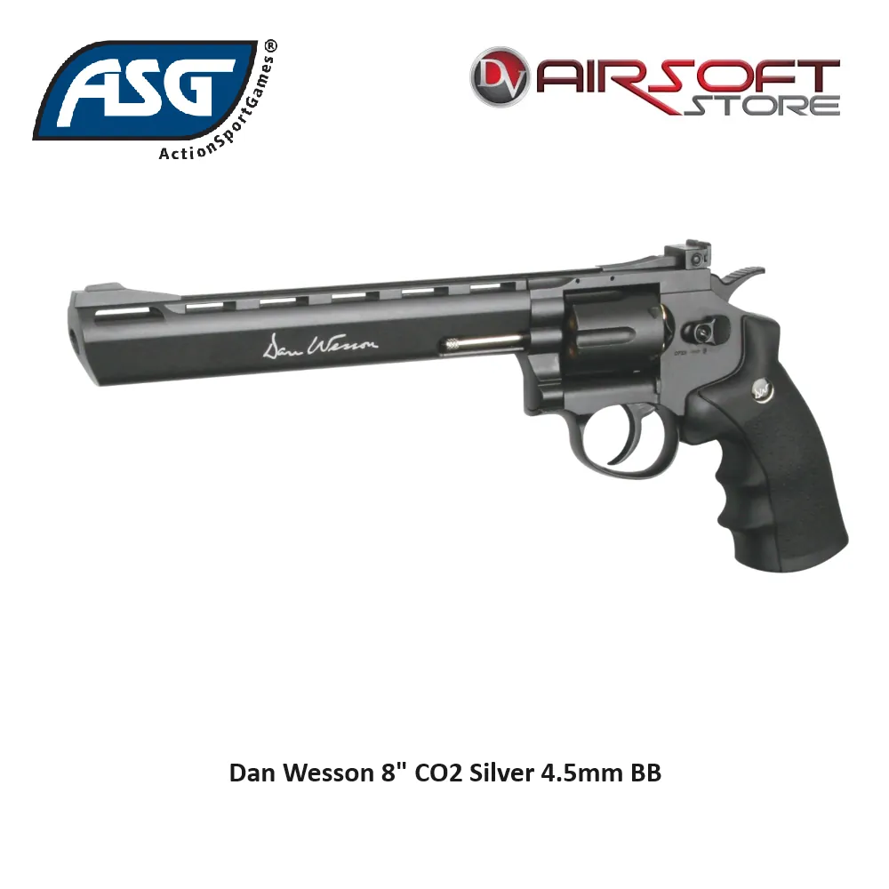Dan Wesson 8" CO2 GREY 4.5mm BB