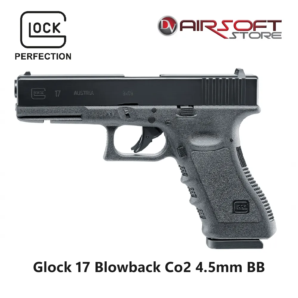 [2100000076451] Glock 17 Blowback Co2 4.5mm BB