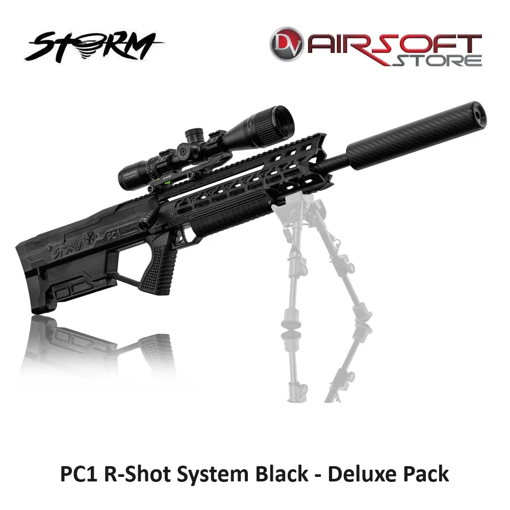 [2100000076826] PC1 R-Shot System Black - Deluxe Pack
