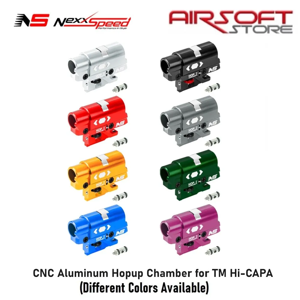 [2100000077861] CNC Aluminum Hopup Chamber for TM Hi-CAPA and 1911 (Black)