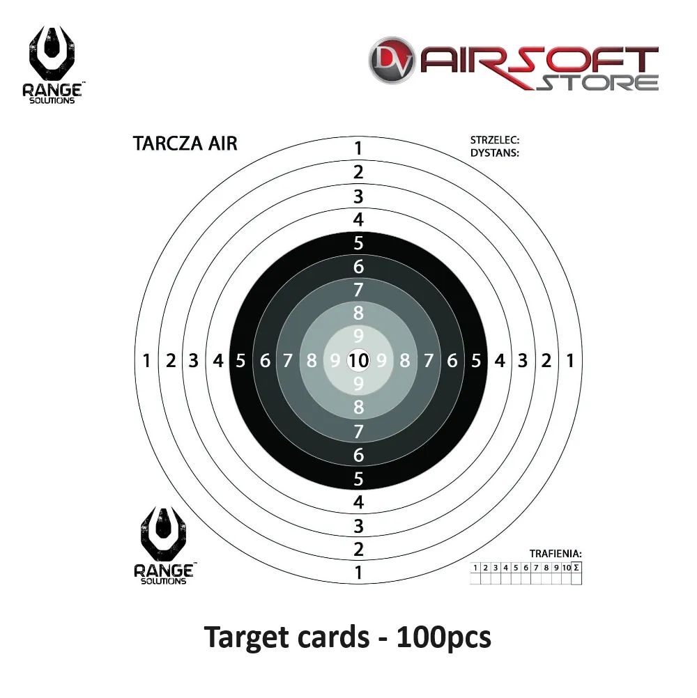 Target Cards - 100pcs
