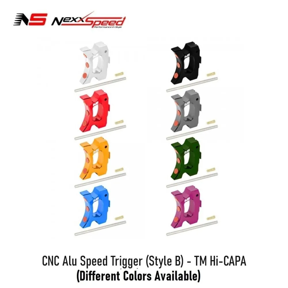 CNC Alu Speed Trigger (Style B) - TM Hi-CAPA