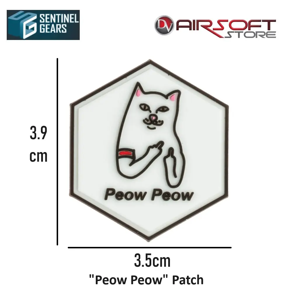 "Peow Peow" Cat Patch