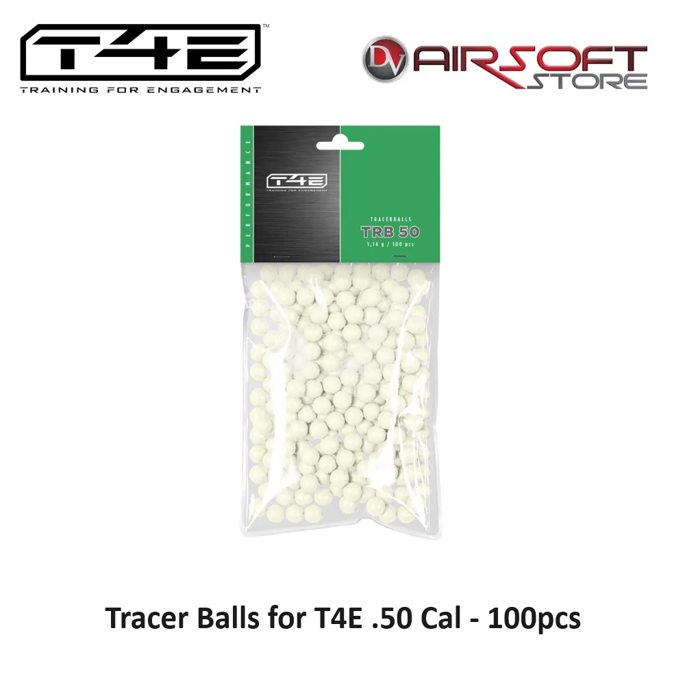 Tracer Balls for T4E .50 Cal - 100pcs