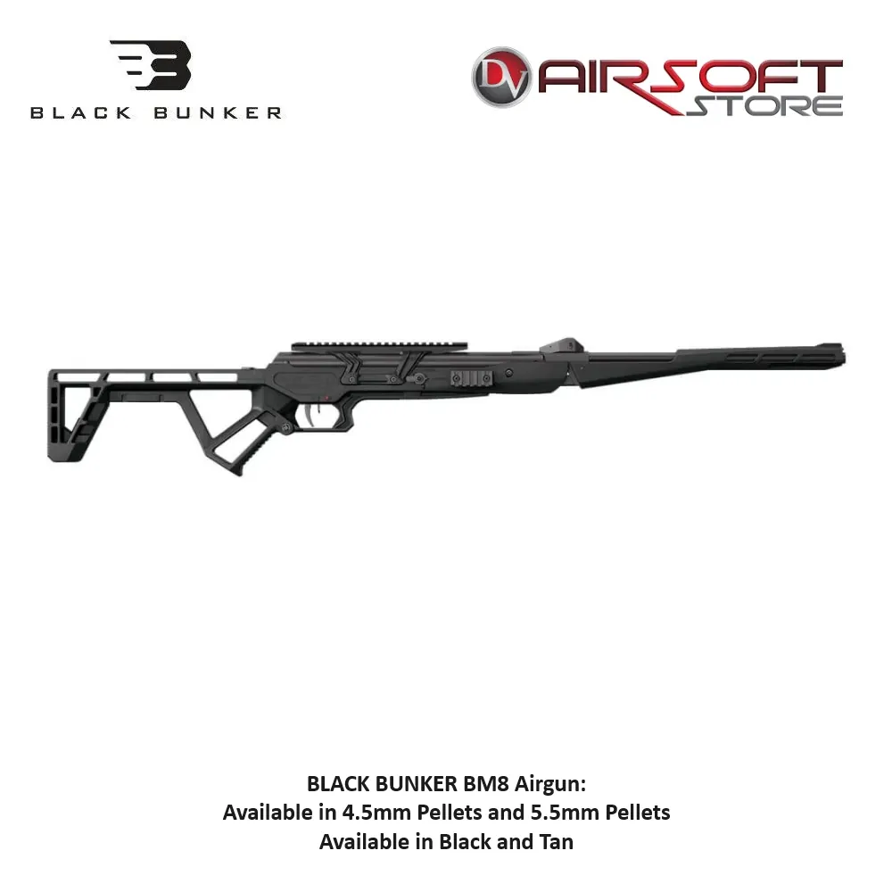 [2100000081370] BM8 4.5mm Pellets (Black)