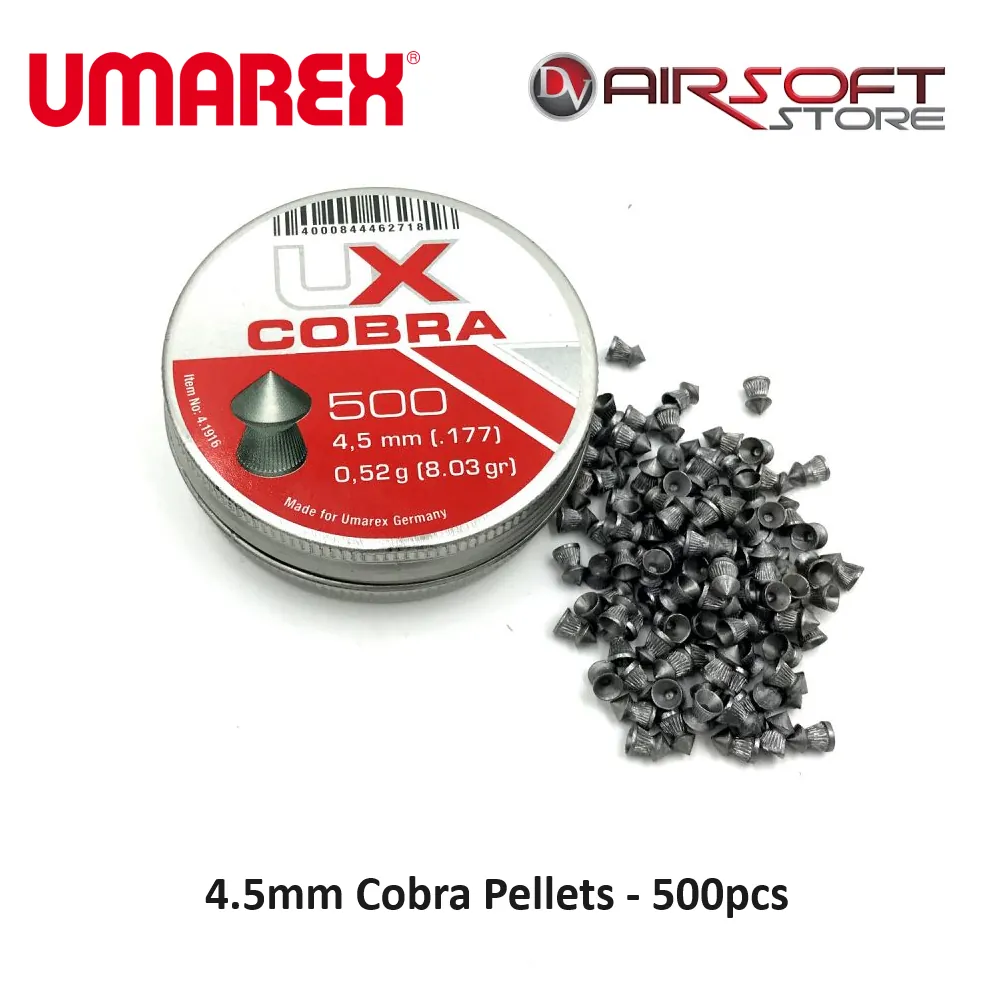[2100000081424] 4.5mm Cobra Pellets - 500pcs
