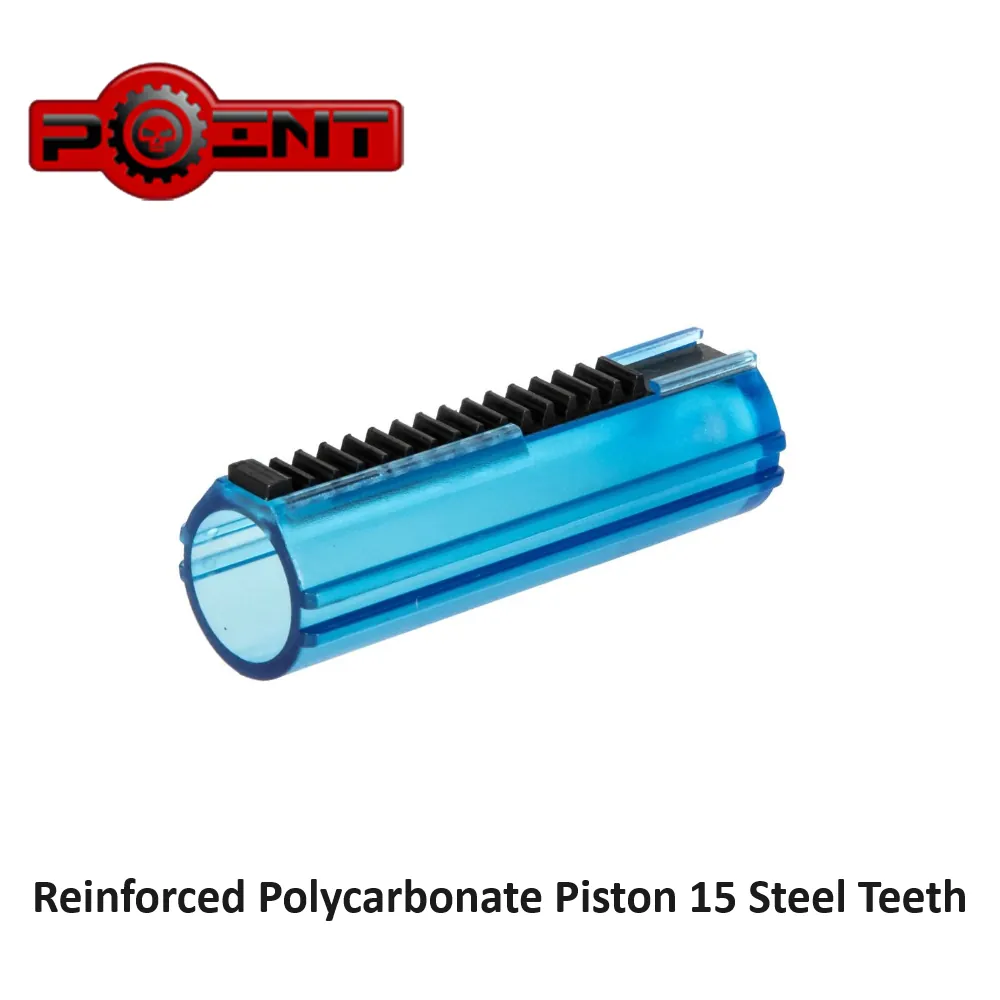 Reinforced Polycarbonate Piston 15 Steel Teeth
